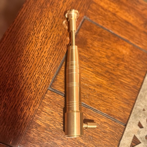 CROCFLAME Copper Butane Torch Lighter Fire Torch Butane Refillable Windproof - Picture 9 of 10